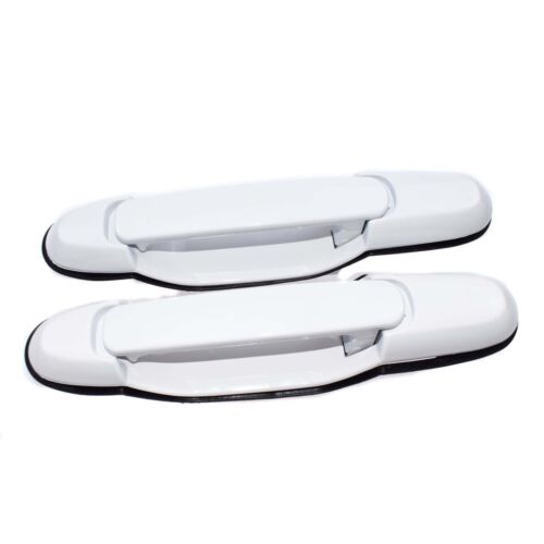 Rear Pair Outside Sliding Door Handle For Toyota Sienna 98-03 White 6923008020C0