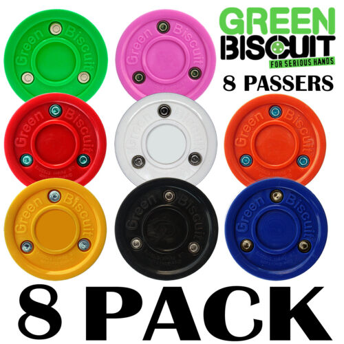 Green Biscuit 8 Pack Colored Passers
