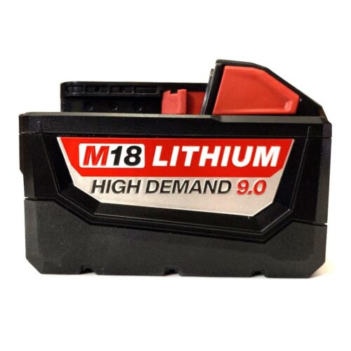 Milwaukee Replacement 9.0 Ah Battery; Replaces 48-18-1850 48-18-1852 48-18-1890