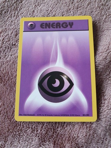 Purple Pokemon Card Energy Psychic 101//102 Mint Condition