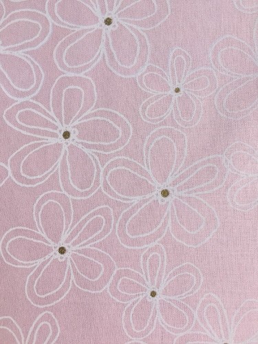 Lacey Daisy Confection Pink Gold Michael Miller Fabric FQ More 100/% Cotton