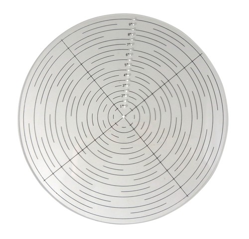 Taytools 114601 10/" Round Center Finder Compass for Wood Turners Lathe Work
