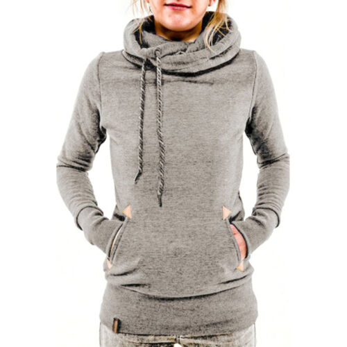 Women/'s Winter Hoodie Hooded Long Sleeve Sweatshirt Sweater Pullover Jumper Tops