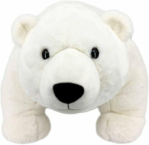 Peek A Boo Toys Icey The Polar Bear Stuffed Animal Plush Toy GiftWhite... 