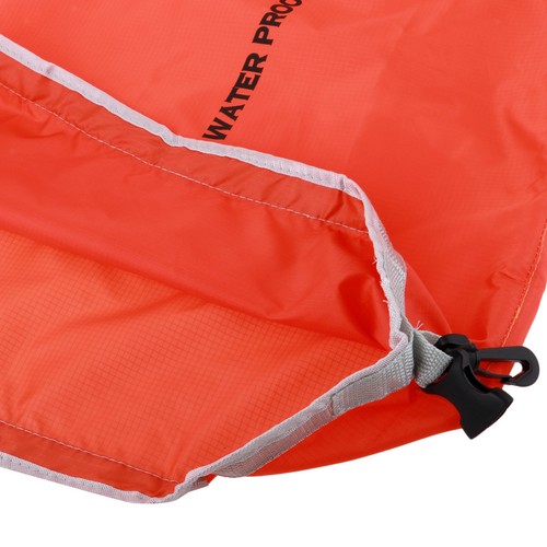 Dry Bag Snowboarding Orange Red 10L Kayaking Waterproof Sack for Boating