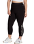 Vertical Shadow Logo Women/'s Plus Authentic 7//8 Leggings