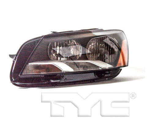 TYC Left Driver Side Halogen Headlight for Volkswagen Passat 2012-2014