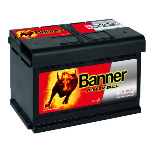 Banner POWER BULL Autobatterie 12V 72Ah P7209 KFZ PKW Batterie statt 70Ah 74Ah