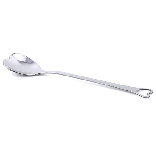 Heart Shape Stainless Steel Coffee Dessert Spoon Cutlery Household Kitchen Spoon