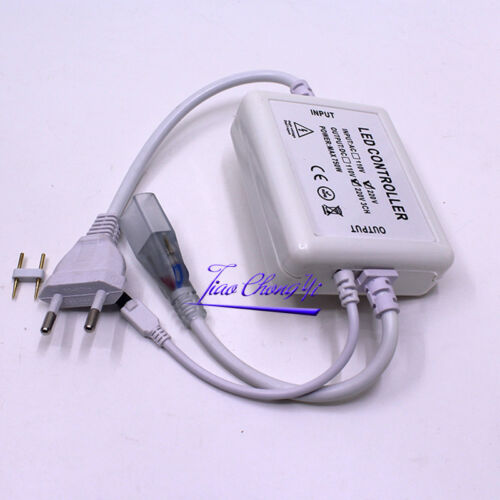 220v led dimmer controller with 11key IR remote EU plug For single color strip 