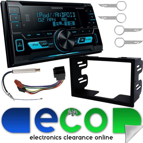 VW Polo MK3 6N 1995-2002 Kenwood CD MP3 Usb D-DIN coche estéreo Kit De Montaje Fascia