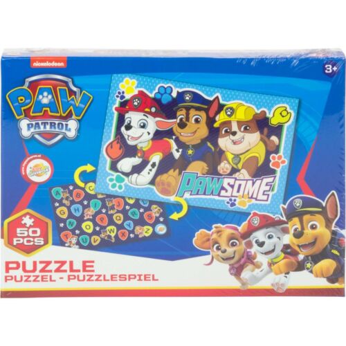 Paw Patrol Puzzle Puzzle-Spiel Lernspiel 2in1 Kinder Jungen Mädchen NEU