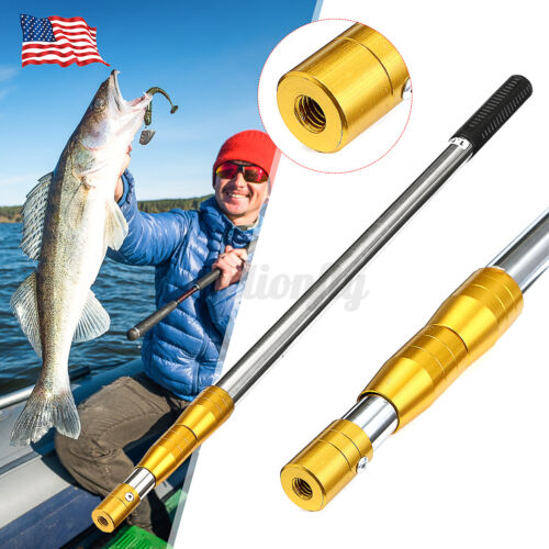 1.7M Stainless M8 Prong Harpoons Spears Gun Gig Rod Fish Frog Salmon Barbed USA