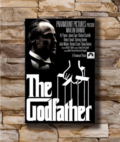 Art Poster 12x18 24x36 T-3191 2 Hot THE GODFATHER Mafia Francis Ford Al Pacino