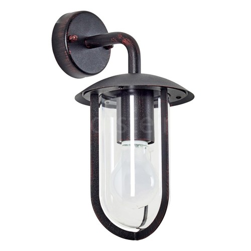 Down Extérieur Mur Lampes Véranda Terrasse Lampe Jardin éclairage rostfarben