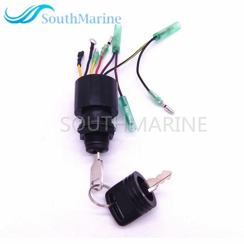 Boat Motor Ignition Key Switch 87-17009A5 for Mercury 3 Position Off-Run-Start