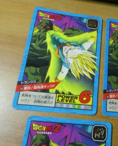 DRAGON BALL Z GT DBZ SUPER BATTLE POWER LEVEL CARDDASS CARD CARTE 589 JAPAN NM