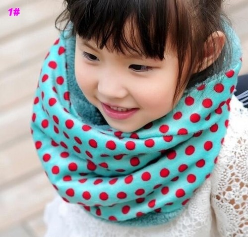 Women Kids Paternity Winter Long Snood Tube Scarf Schawl Neck Warmer