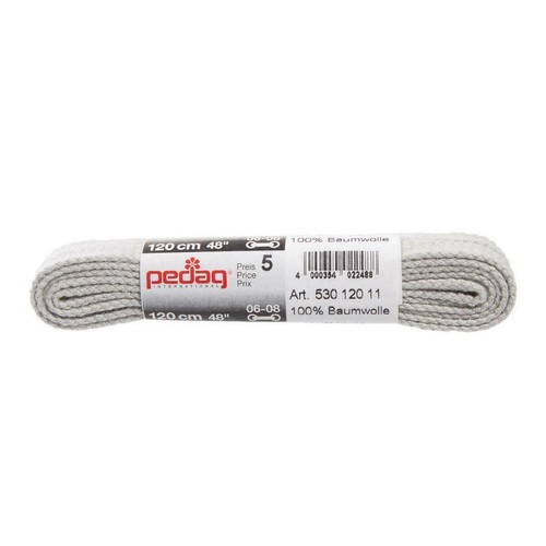 Pedag Ensemble de plat 120 cm coton Lacets Pour Baskets Baskets Bottes Chaussures
