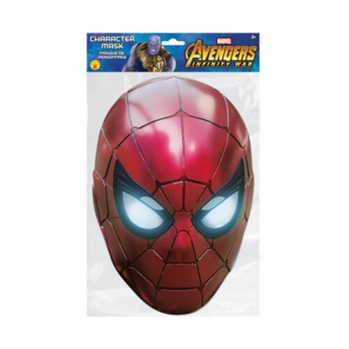 Avengers Infinity War Iron Spider Character Face Celebration Parties Mask Marvel