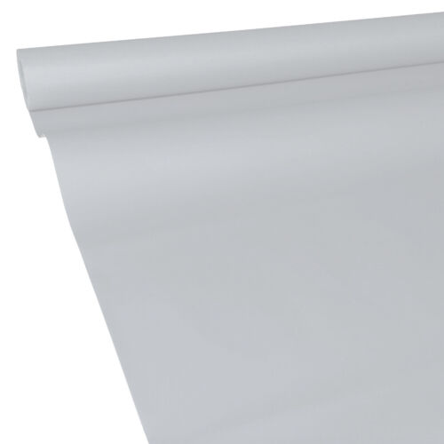 0,41€/m 50m x 1m hellgrau JUNOPAX Papiertischdecke Einweg Tischtuch licht-grau 