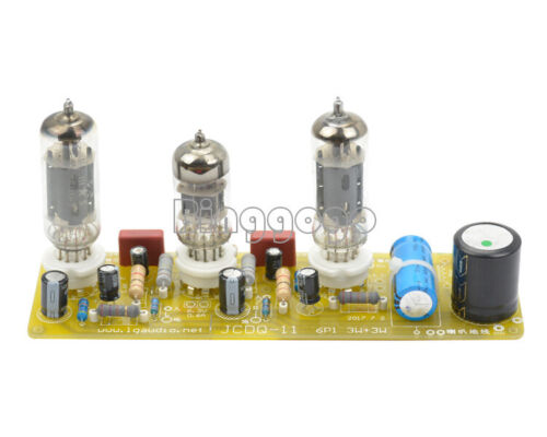 1PCS 6N1+6P1 Vacuum&Valve Tube Amplifier 2.0 Channel Stereo Hifi Audio Power Amp 