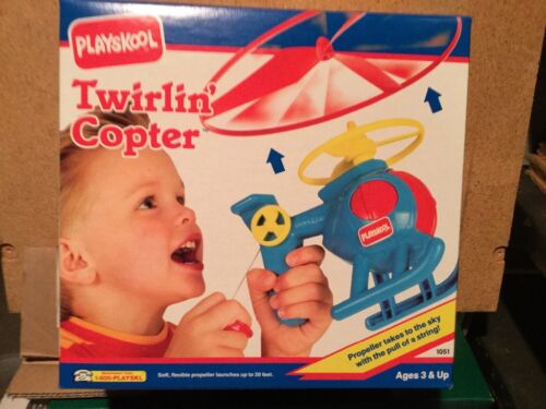 old warehouse find Playskool  Twirling Copter Vintage 1992 Helicopter by Hasbro 