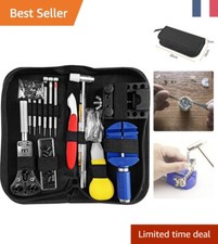 147 Outils de Réparation de Montre avec Sac de Rangement - Pratique et Efficace