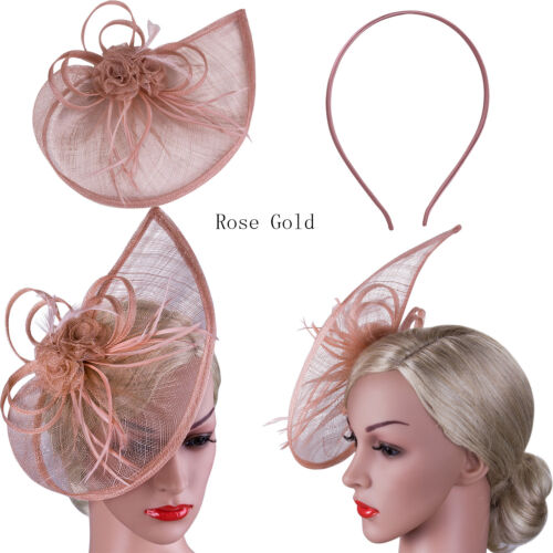 Wedding Evening Hair Accessories Clip Hats Fascinator Headbands Race Royal Ascot