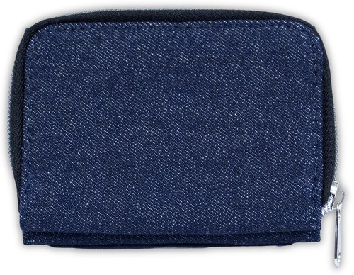 AF-11JW Cute Red Fox Cubs Girls//Ladies Denim Purse Wallet Christmas Gift Idea