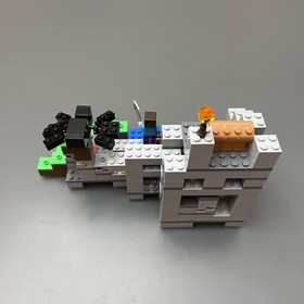 LEGO Minecraft The Cave 21113-Complete Mini figures Instructions NO BOX Retired