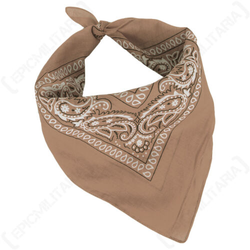 Outdoors Coyote Western Style Cotton Bandana Face Covering Head Scarf 