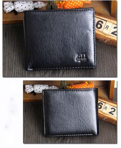 Men Bifold Business Leather Wallet ID Credit Card Holder Purse Pockets fad WT