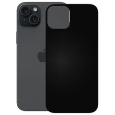PEDEA Soft TPU Case für Apple iPhone 15 schwarz Backcover Schutzhülle Tasche NEU