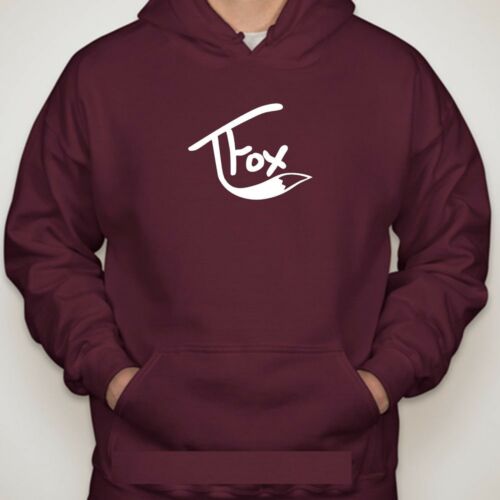 TANNER FOX TFOX Logo Hoodie Inspired Youtuber Vlog Scooter Video Tricks Best Top