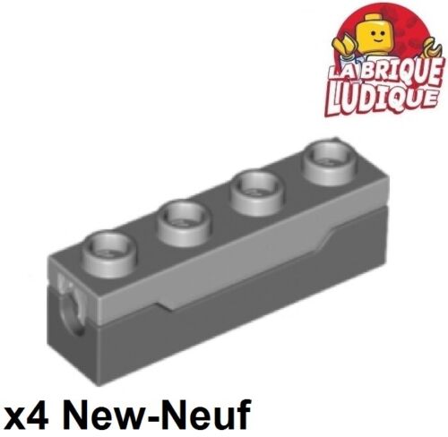 4x werfer Missile Spring Shooter Dunkelgrau Dark Bluish Gray 15301c01 Lego