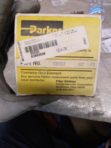 Details about  &nbsp;Parker 925037 10C FS Hydraulic Filter Element New In Box