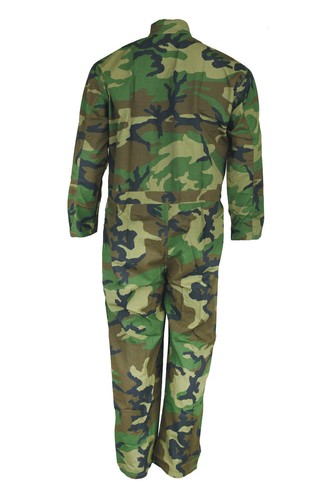 Camo YOUTH Kids Girls Boys Paintball Coverall Karting Boiler Suit School Overall
