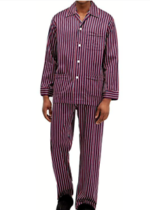 L Derek Rose Men/'s Cotton Pyjamas Elite 44 Comfort Fit New in Bag   S M