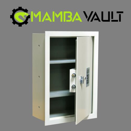 Mamba Vault Fire Resistant Wall Safe 8" Deep with Digital keypad Lock MVS2113-DF 