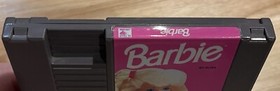 Nintendo NES Barbie Cartridge And Manual Tested Working