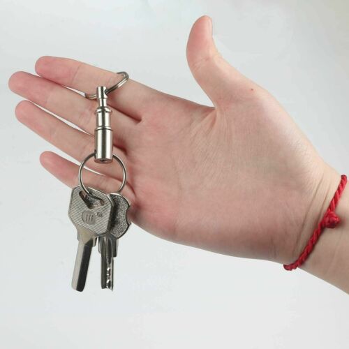 5-Pack Detachable Pull Apart Quick Release Keychain Key Rings// US Free Shipping