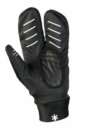 HIRZL Finger Jacket Glove Cold Gear Lobster Cut 3 Finger Palm "Grip" Hole 