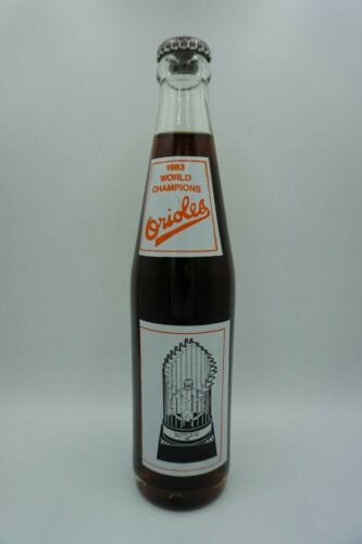 Details about  / 1983 Orioles World Champions Coke Coca-Cola Bottle Vintage Rare