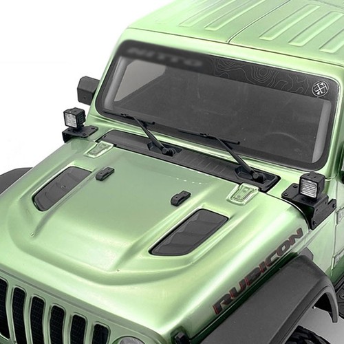 Vorder Scheinwerfer mit LED-Lampen Set für 1//10 AXIAL SCX10 III JEEP RC Crawler