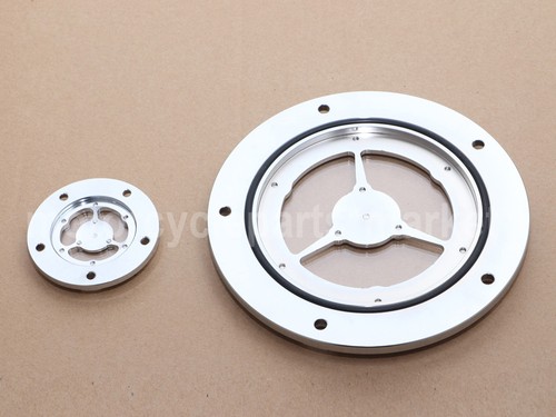 Chrome Clarity Derby Timing Timer Cover For Harley Electra Glide Road Glide FLHR