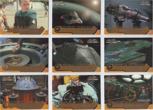 Star Trek Voyager Closer To Home 9 Card "Advanced Technology" Chase Set AT1-AT9 