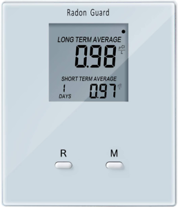 Elifecity Long and Short Term Home Ra Home Radon Detector Portable Radon Meter 