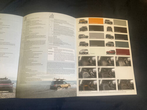 2021 Ford Bronco Sport Original Color Brochure Catalog Prospekt 