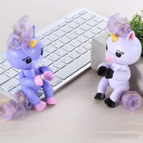 Fingerlings Baby Unicorn Gigi Fingerling Interactive Baby Toy Finger PLUM HOT